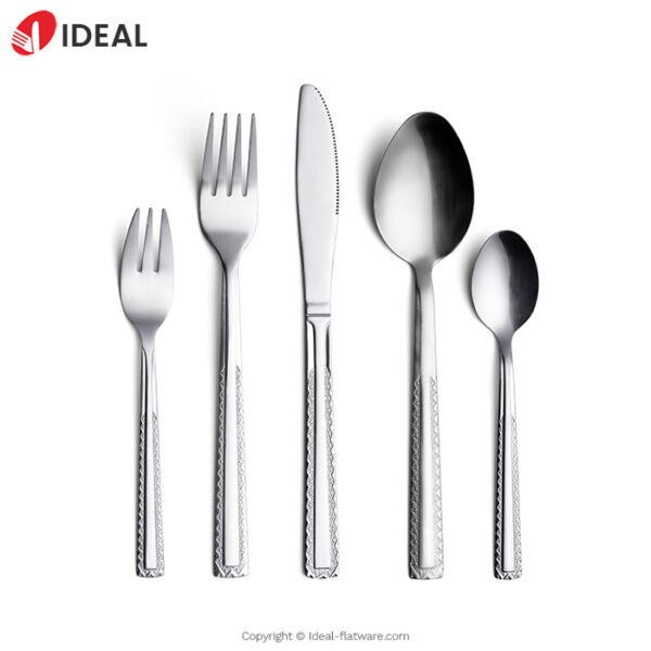 Stainless steel flatware