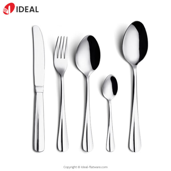 Stainless steel flatware