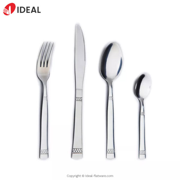 Stainless steel flatware