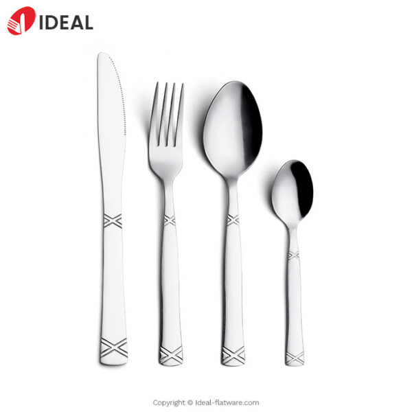 Stainless steel flatware