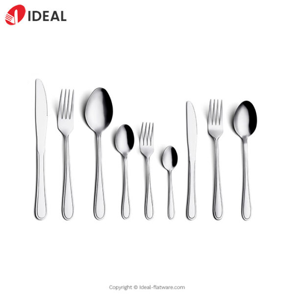 Stainless steel flatware