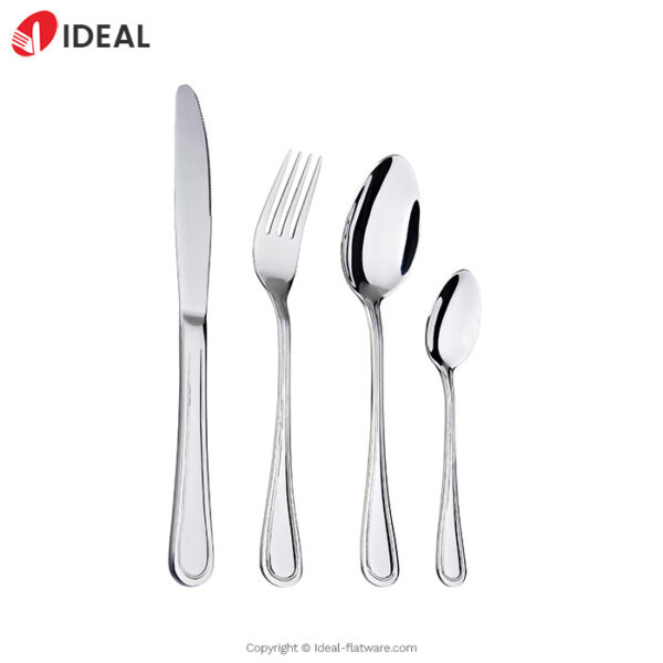 Stainless steel flatware