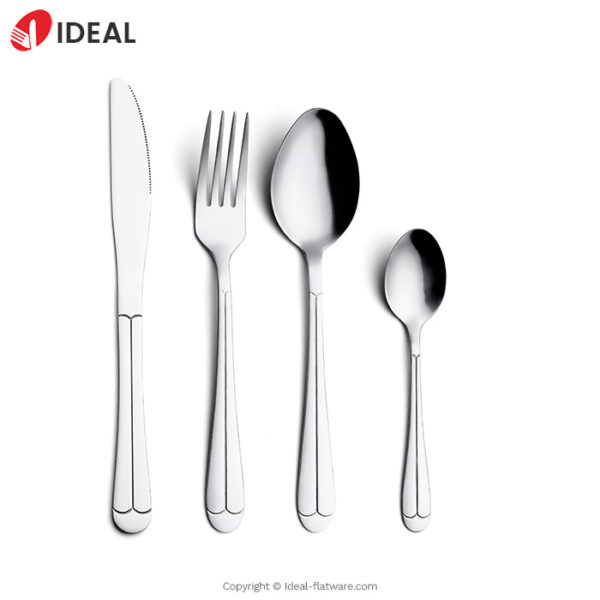 Stainless steel flatware