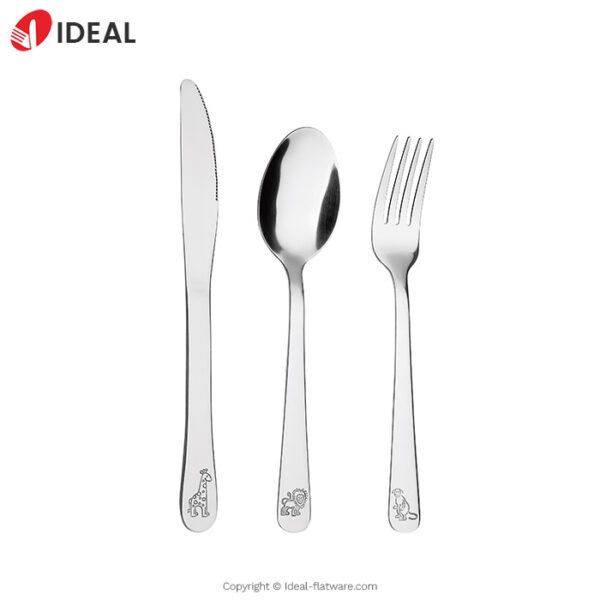 Stainless steel flatware