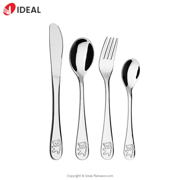 Stainless steel flatware