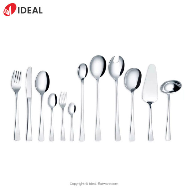 Stainless steel flatware