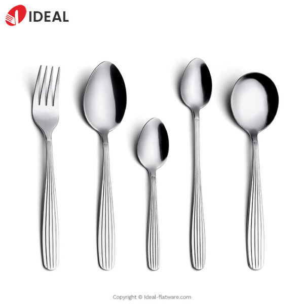 Stainless steel flatware