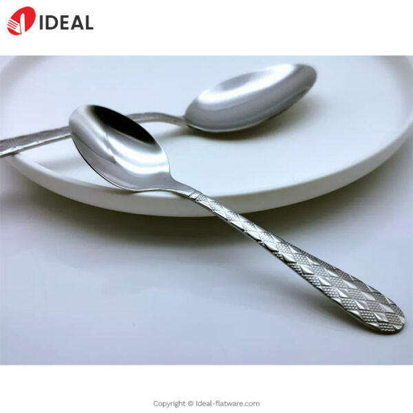 Stainless steel spoon