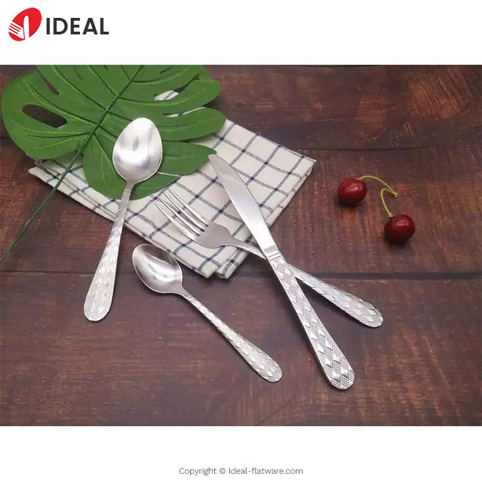 Stainless steel flatware