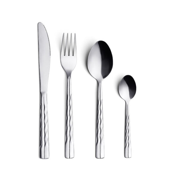 Stainless steel flatware