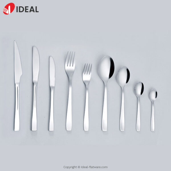 Stainless steel flatware